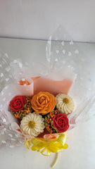 Autum Radiance Small Bouquet Cake - 550 grams / (5 cupcakes)