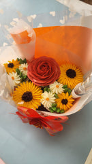 Vibrant Harmony Small Bouquet Cake - 550 grams / (5 cupcakes)