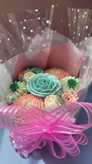 Bouncing Baby Regular Bouquet Cake - 750 grams / (7 cupcakes)