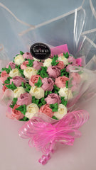 Pastel Blossoms Large Bouquet Cake - 1300 grams / (12 cupcakes)