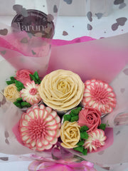 Pastel Perfection Small Bouquet Cake - 550 grams / (5 cupcakes)