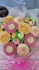 Pastel Perfection Large Bouquet Cake - 1300 grams / (12 cupcakes)